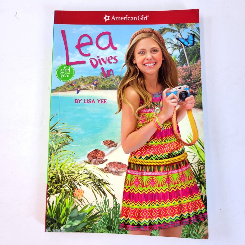 American Girl Book Lea Dives In Girl of the Year 2016 Lea Clark Paperback Kids